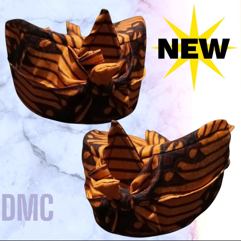 Iket Blankon sunda dewasa & anak tradisional model tutup udeng batik topi cowok