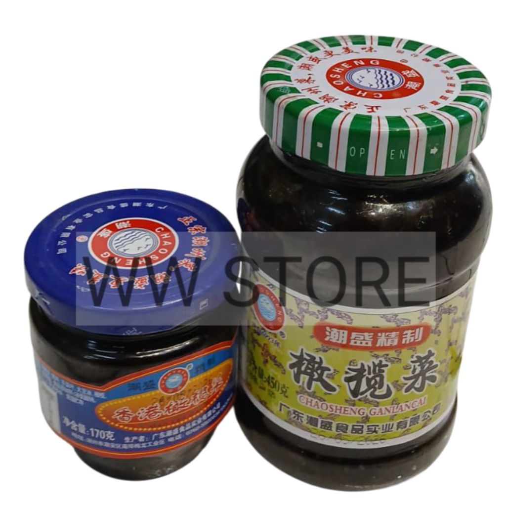 

Bumbu sayuran mustard dan zaitun IKPS CHAO SENG CHAOSENG GANLANCAI GAN LAN CAI Olive Vegetable Vegetables 170g 450g