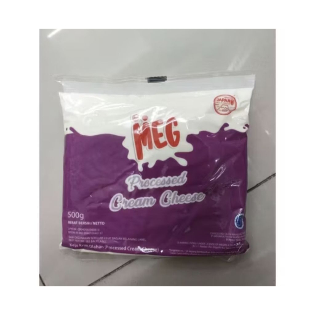

MEG processed cream cheese 500gr krim keju olahan