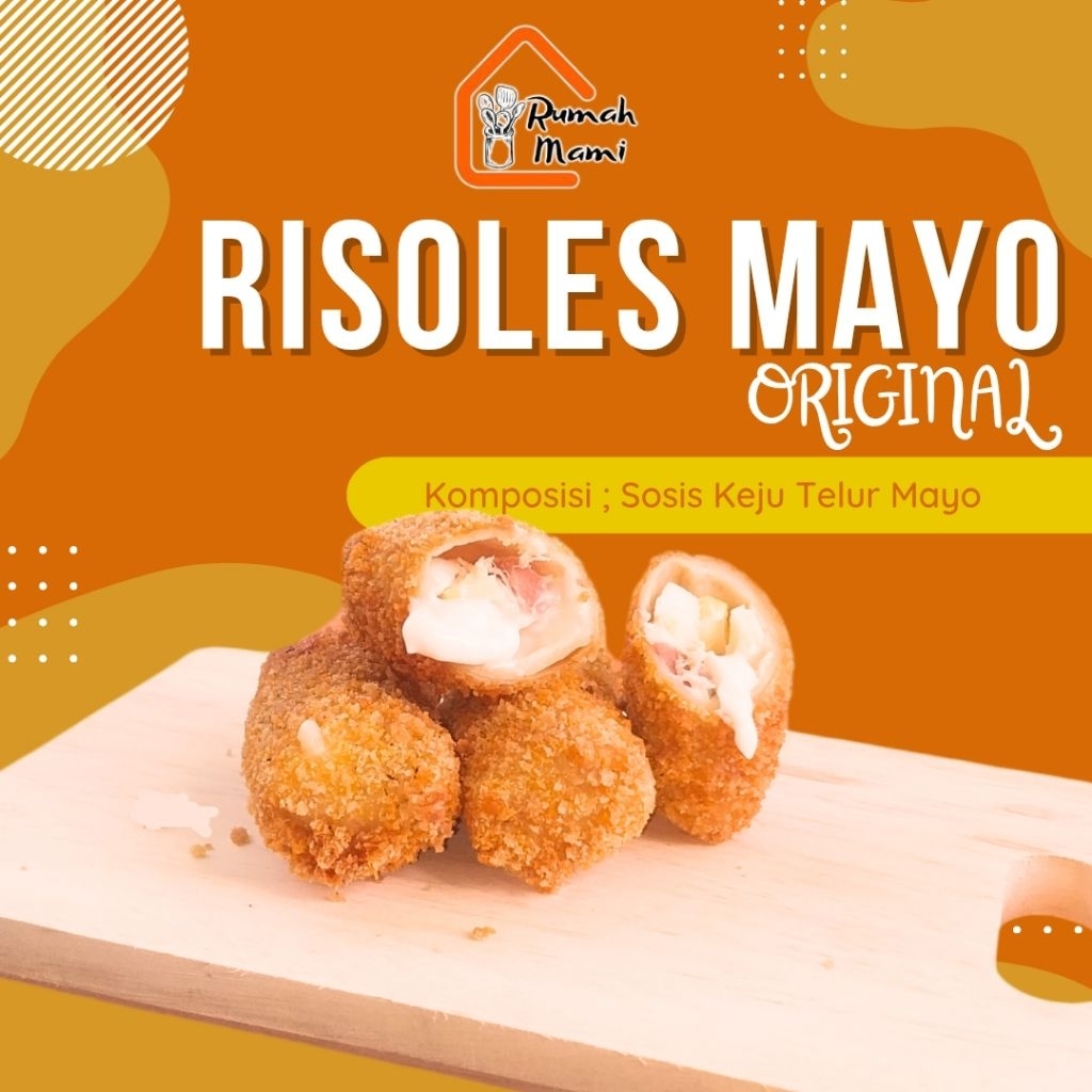 

Risoles Mayo Frozen | Crispy di Luar Lumer di Dalam isi 4 pcs