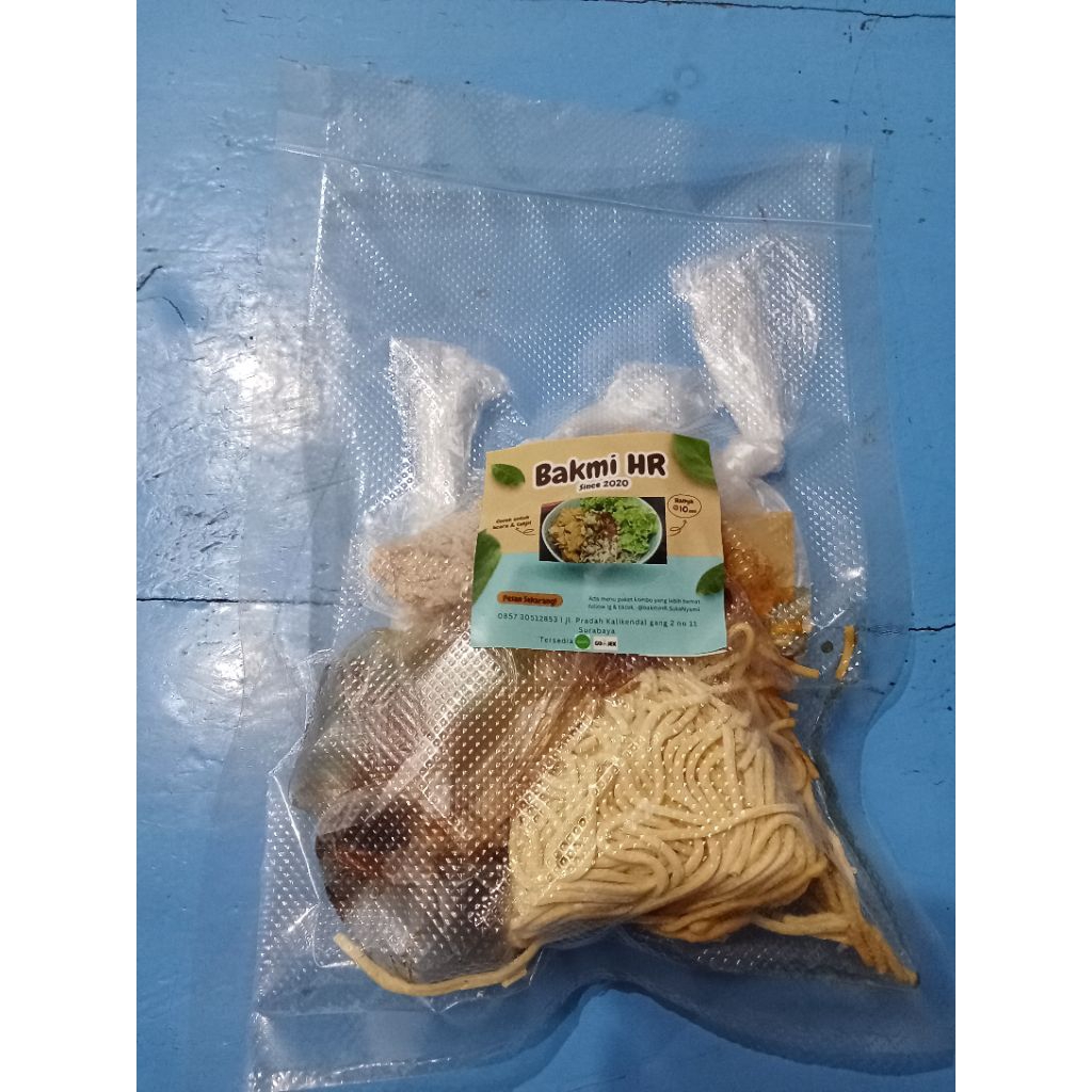 

Bakmi ori asin rasa enak