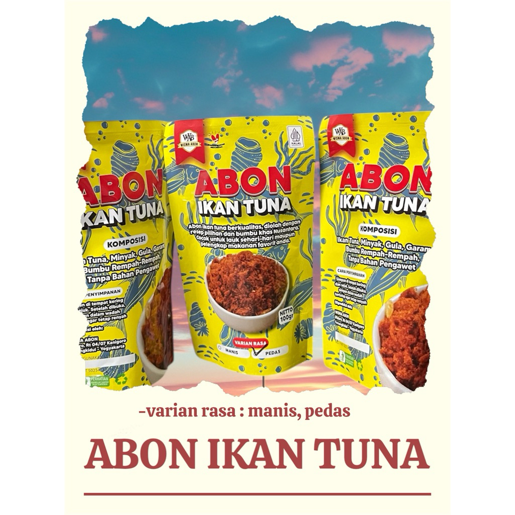 

ABON IKAN TUNA MURNI | ABON MPASI TANPA CAMPURAN