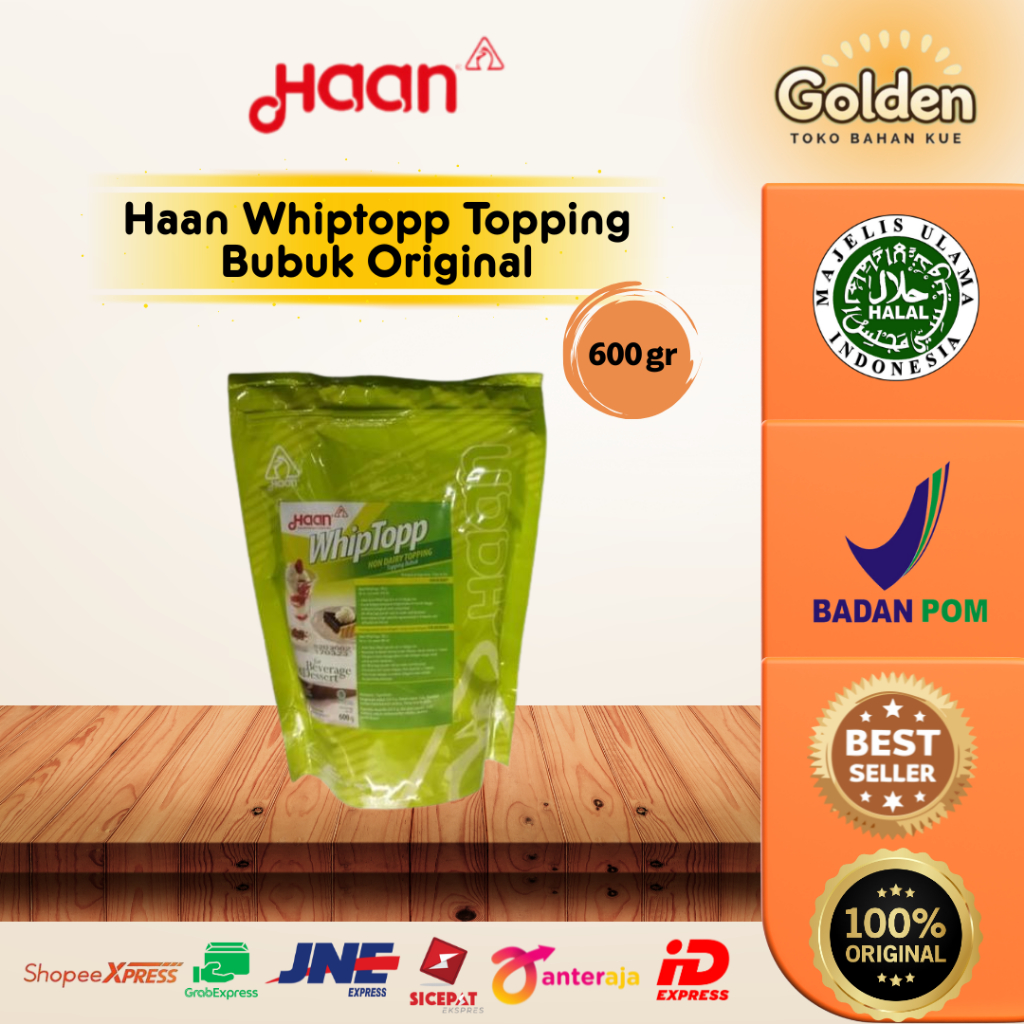 

Haan Whiptopp Topping Bubuk Original 600gr