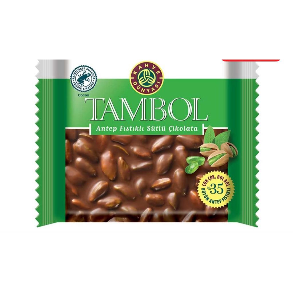 

Tambol Antep Fıstıklı Sütlü Çikolata (coklat dubai)