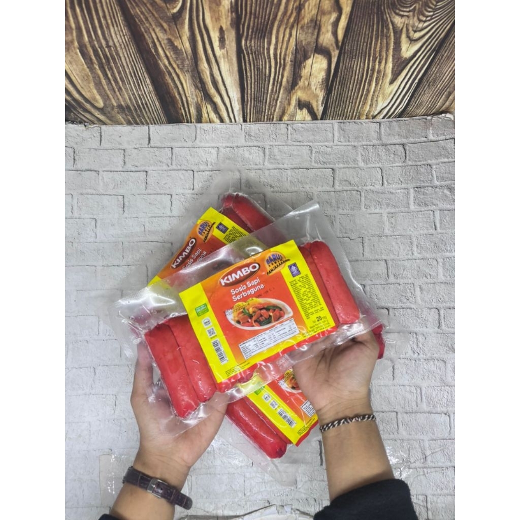 

Kimbo Sosis Serbaguna Cocktail Panjang Isi 20
