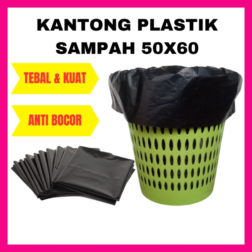 Kantong Plastik Sampah 50x60 cm