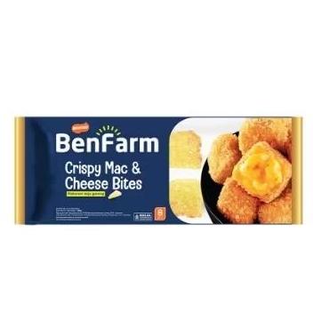 

BenFarm Crispy Mac and Cheese Bites 180 Gram