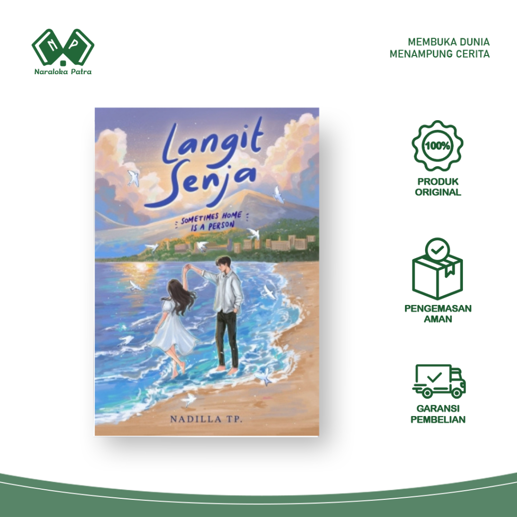 Buku Novel Langit Senja - Nadilla TP - Rainbooks - Original