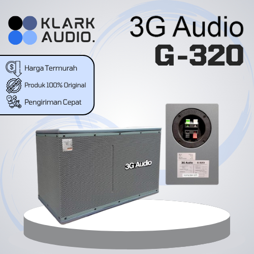 3G AUDIO G320 / G-320 / G 320 PASSIVE SPEAKER ORIGINAL (Harga/set=2pc)