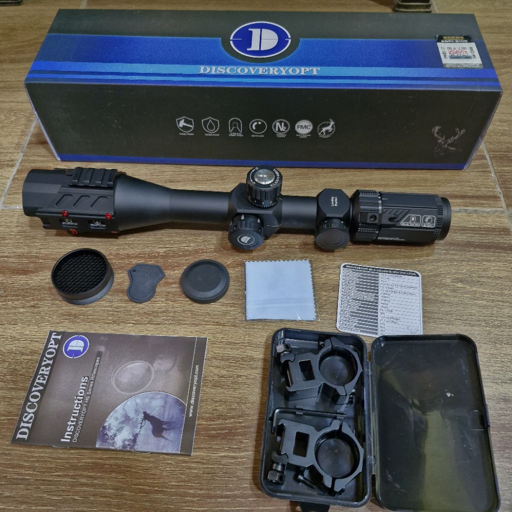 Telescope discovery HS 4-16x44 sfir ffp
