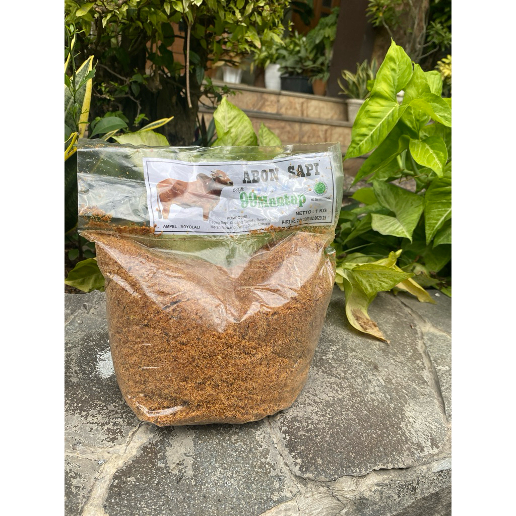 

ABON SAPI MURAH CAP 99 MANTAP BERAT 1 KG
