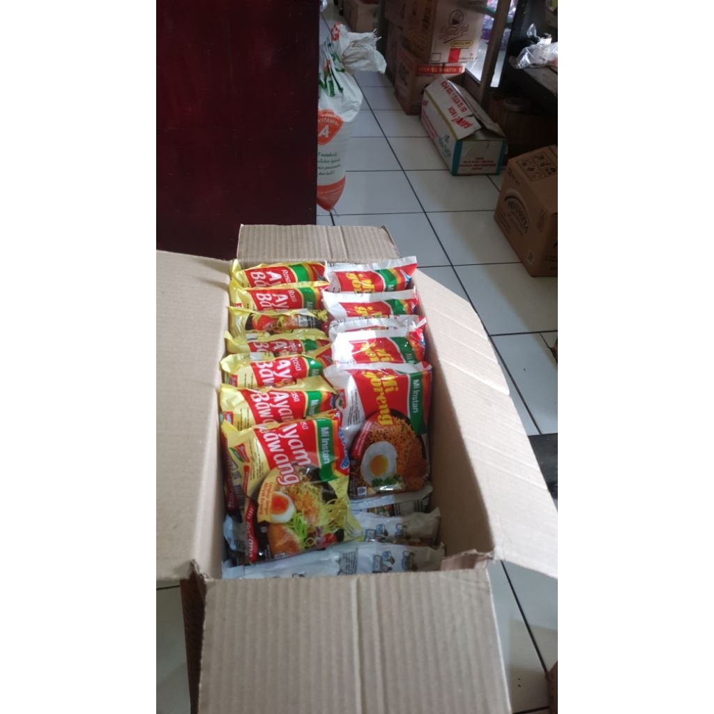 

Indomie Ayam Bawang & Goreng 1 Dus isi 40 pcs CAMPUR