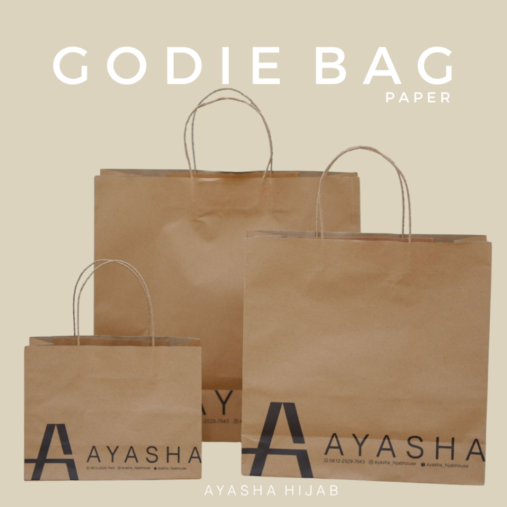

Ayasha Hijab - Paperbag Ekslusif Extra Gift Paper Bag Ayasha
