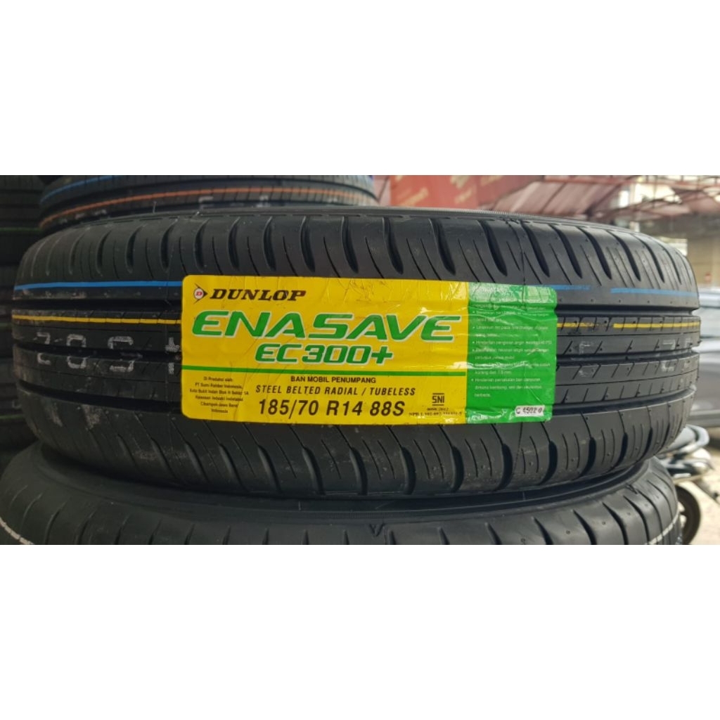 Ban Baru Dunlop Enaseve EC300 185/70 R14 Cocok Buat Mobil AVANZA.XENIA.KiJANG Dll