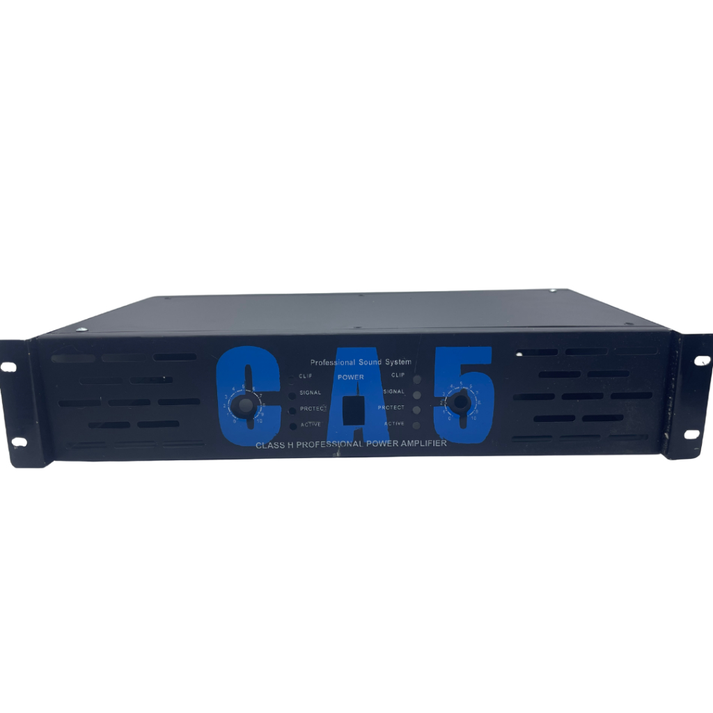 BOX POWER CA 5 2 CHANNEL / BOK POWER SOUND SYSTEM BAHAN PLAT BESI 38cm