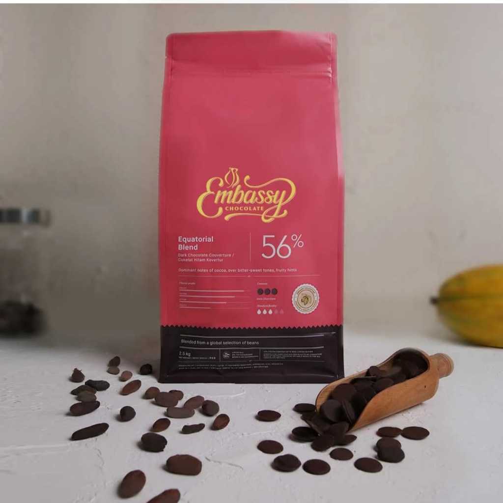 

Embassy Equatorial Blend Dark Chocolate Couverture 56%