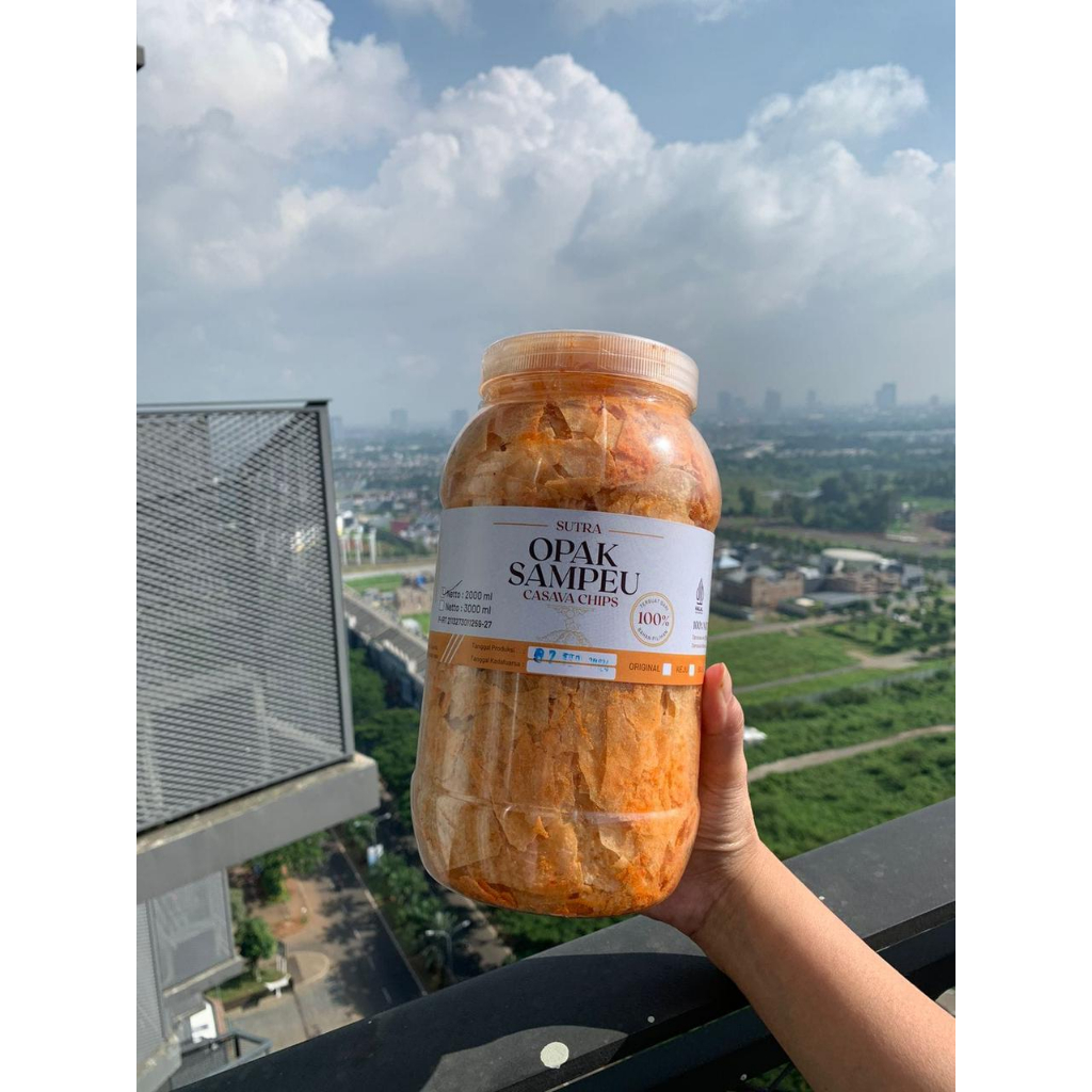 

Opak Sampeu Sutra Keripik Singkong