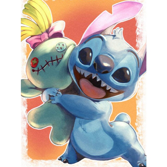 

DIY Diamond Painting Full stitch kartun 30x40 cm D464