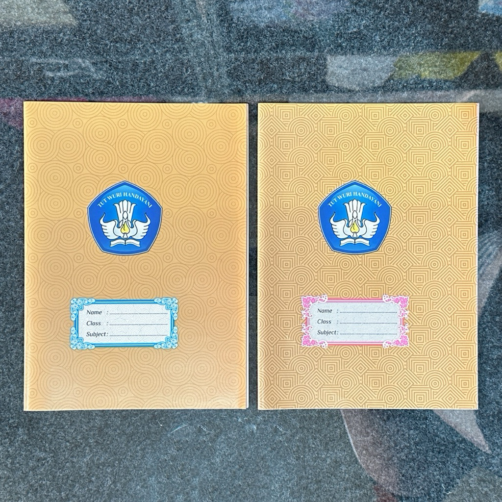 

Sampul Buku Kertas LWC Kwarto Coklat Nama [1 PACK]