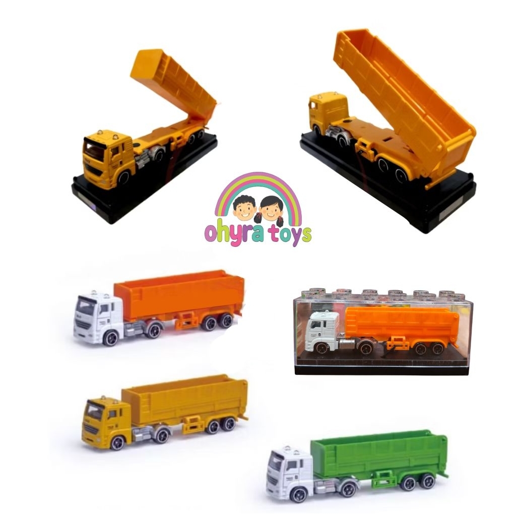 Diecast Akrilik Dump Truck