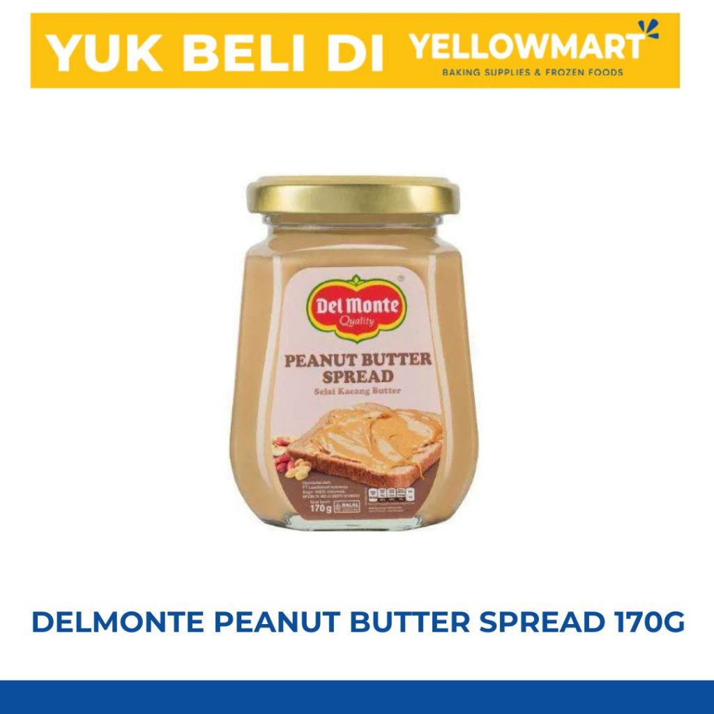 

Delmonte Peanut Butter Spread - 170gr