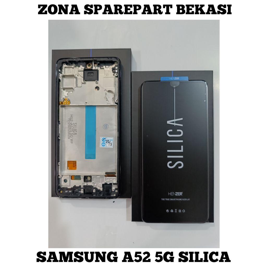 LCD + TS SAMSUNG +FRAME  A52 5G/ SAMSUNG+FRAME A52 4G SILICA