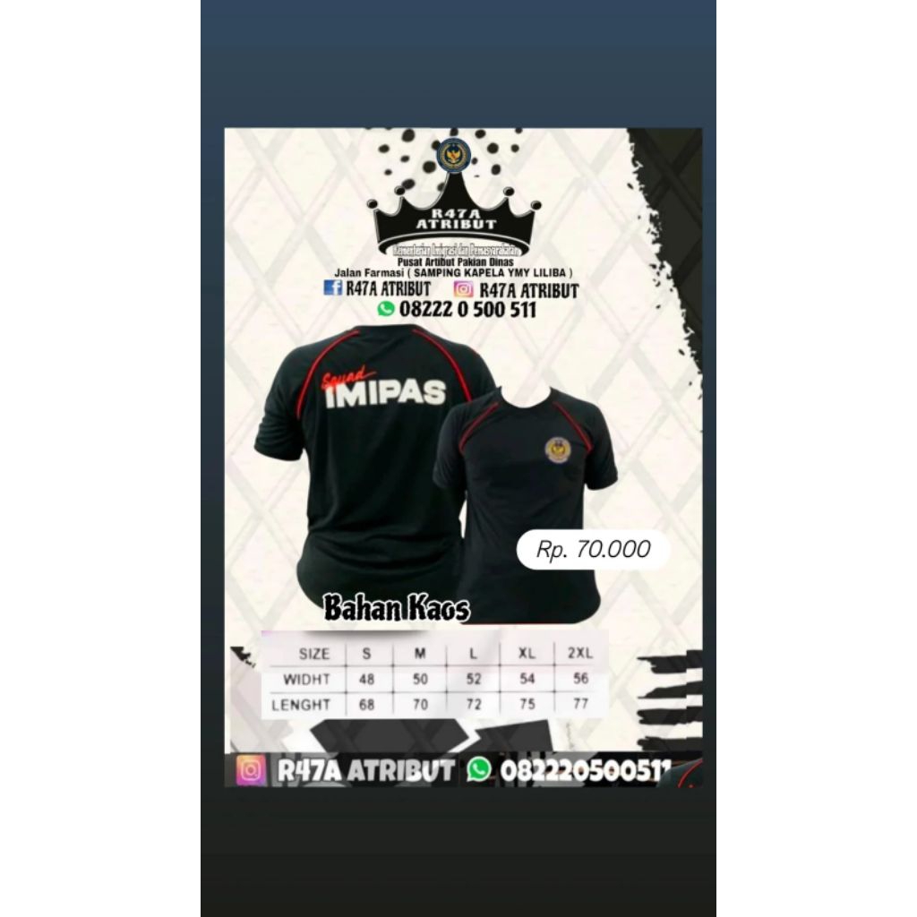 Kaos KEMENIMIPAS