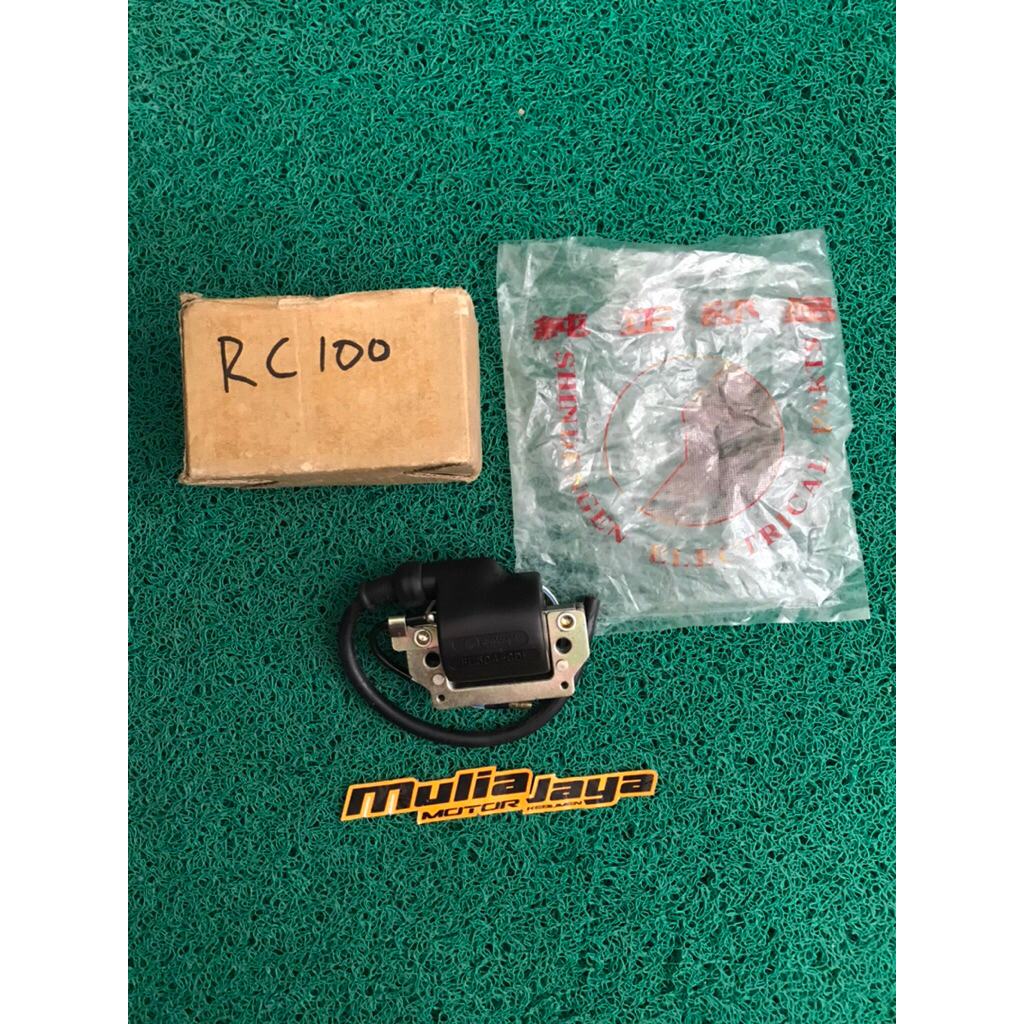 COIL ATAU IGNITION COIL SUZUKI RC100 MEREK SHINDENGEN