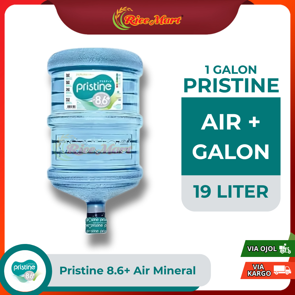 

PRISTINE 8+ Air Mineral Galon 19 Liter