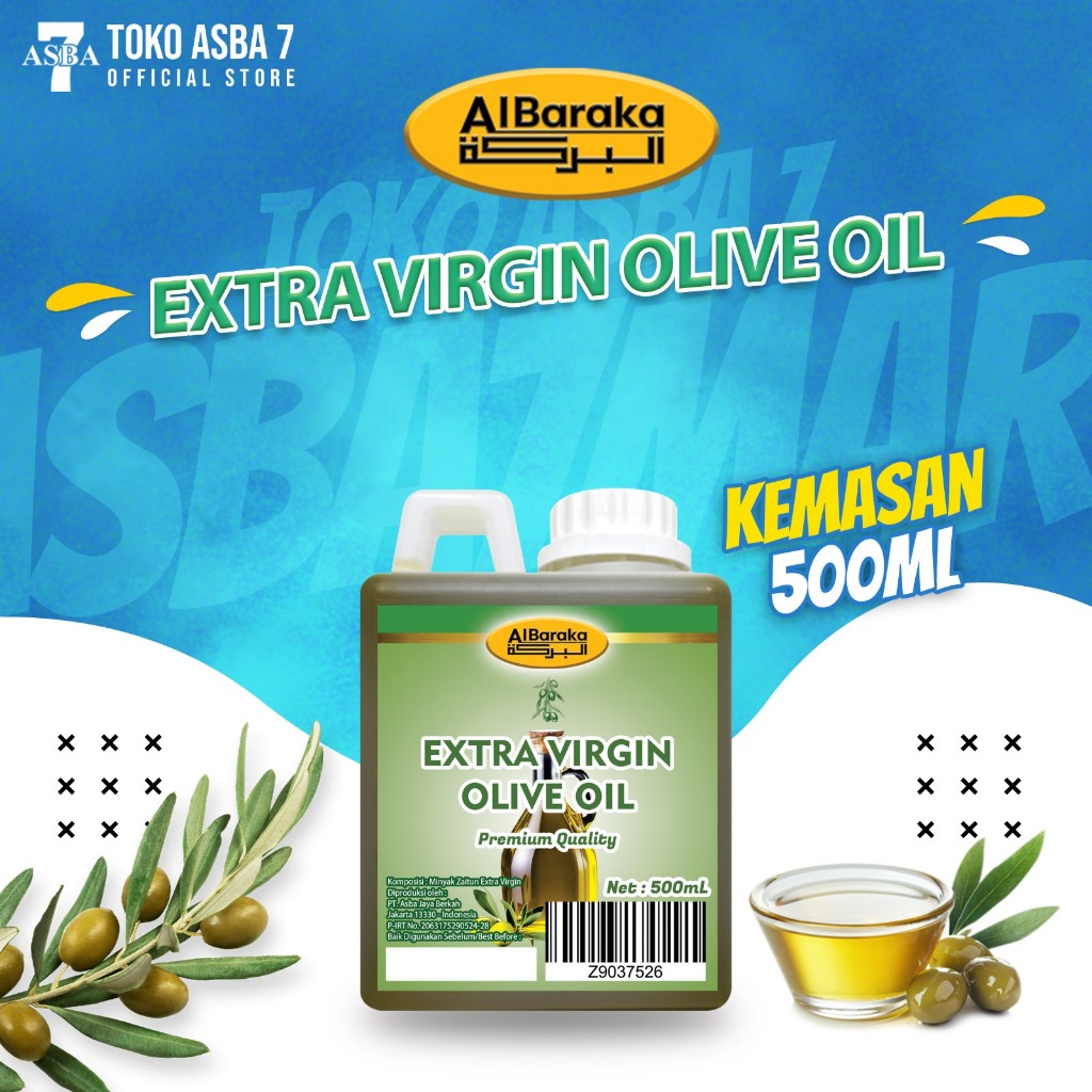 

AL BARAKAH EXTRA VIRGIN OLIVE OIL 500ML