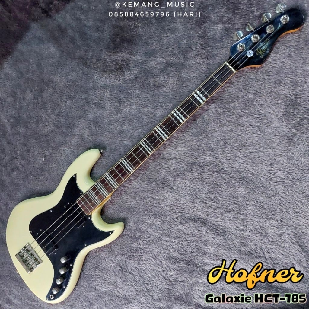 bass hofner galaxie hct precison jazz bass