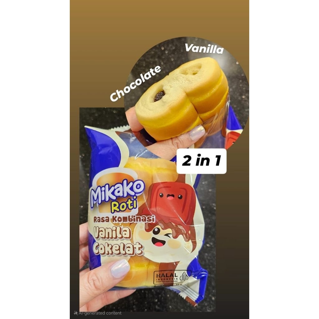 

Roti Mikako 2 rasa 60 pcs