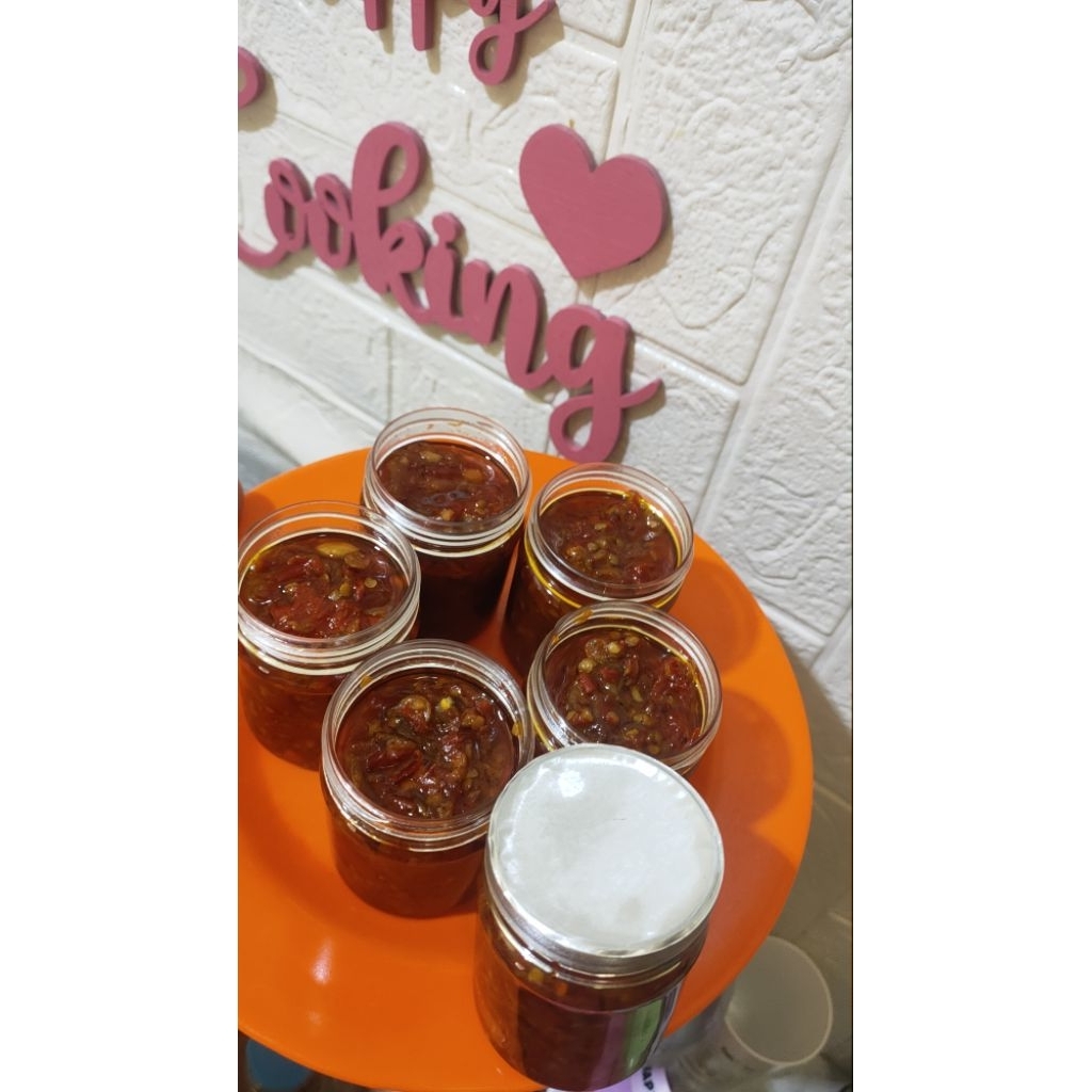 

[PRE-ORDER] SAMBAL REBON DAUN JERUK By Bunda Khara ‼️ KHUSUS JABODETABEK‼️