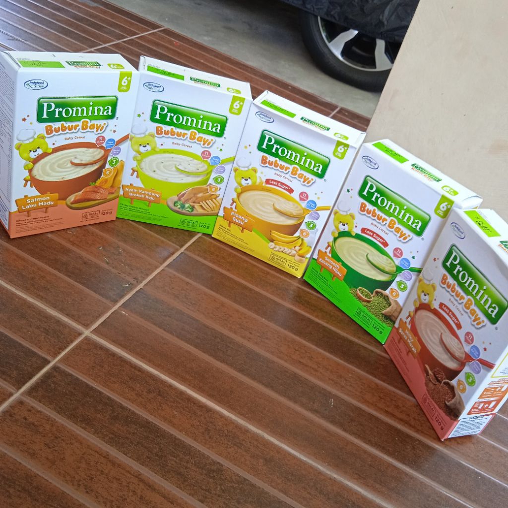 promina bubur bayi untuk bayi 6 bulan / promina 6+