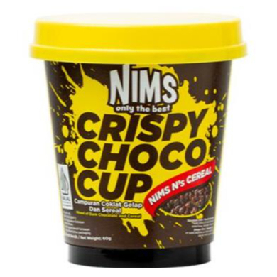 

NIMS CRISPY CHOCO CUP NIMS CEREAL 60 GR 9551012350283