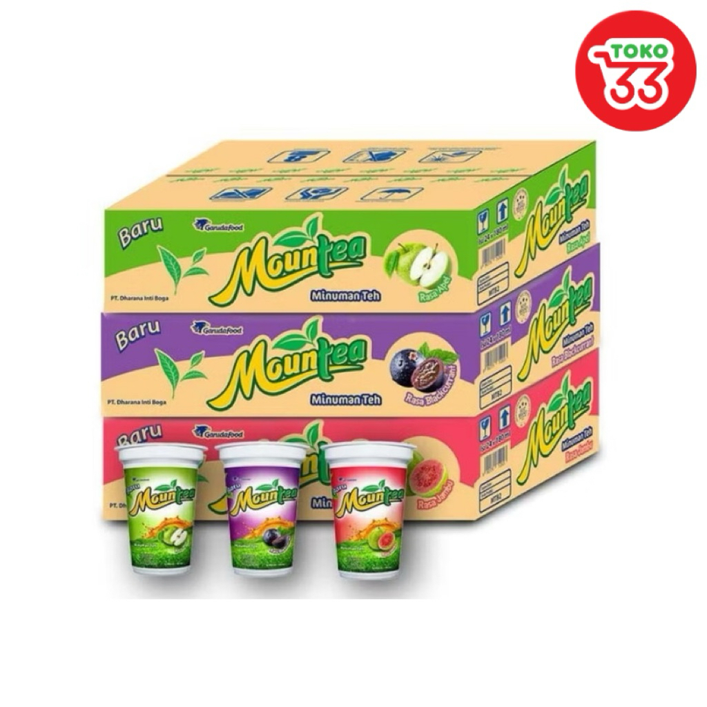 

Mountea berbagai rasa isi 24 gelas