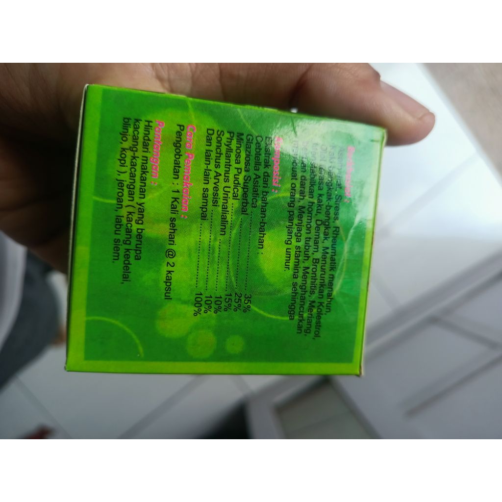 

Cap Daun Racikan Herbal Bisa COD Original