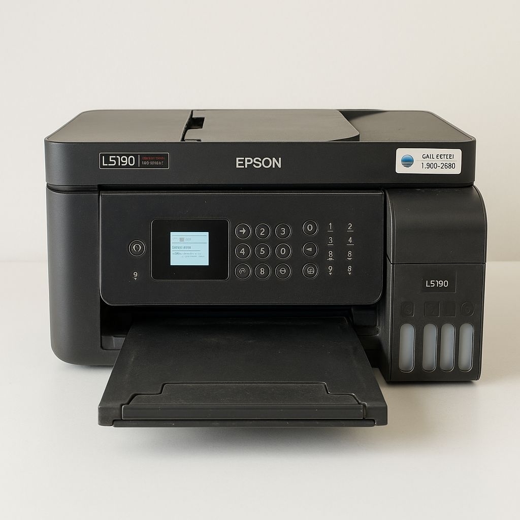 Printer EPSON L5190 Print copy scan Fax Fotocopy mini