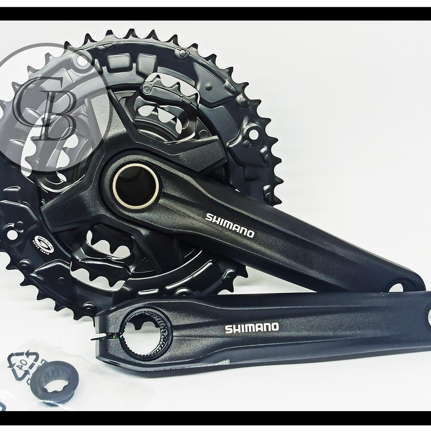 Gir Gear Crank Crankset Sepeda Shimano Altus HT2 Hollowtech2 MT210 44T Murah Ori Original Sparepart 