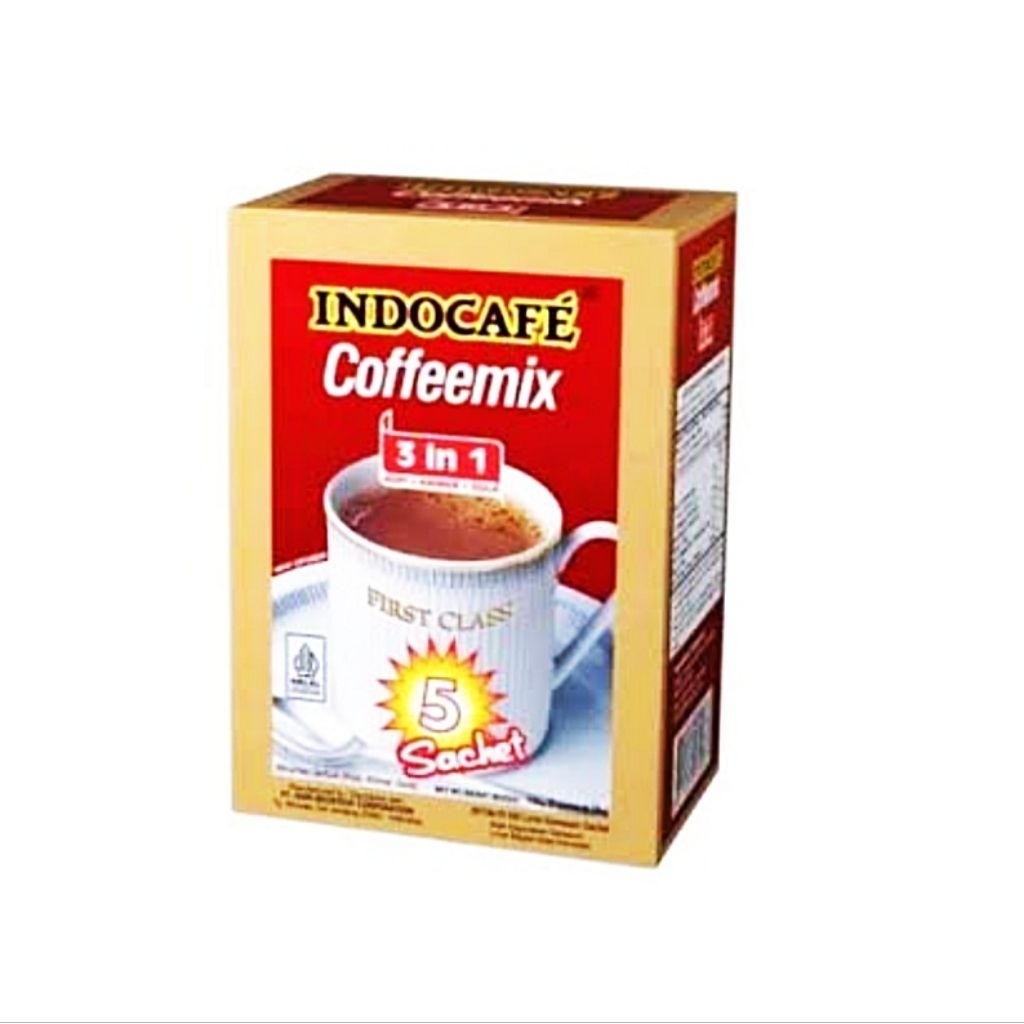 

Coffeemix box isi 5 sachet@20gr, kopi 3 in 1 instant