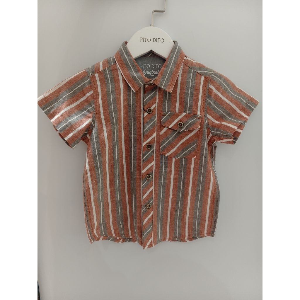 PitoDito Boy HAMLET kemeja pendek anak