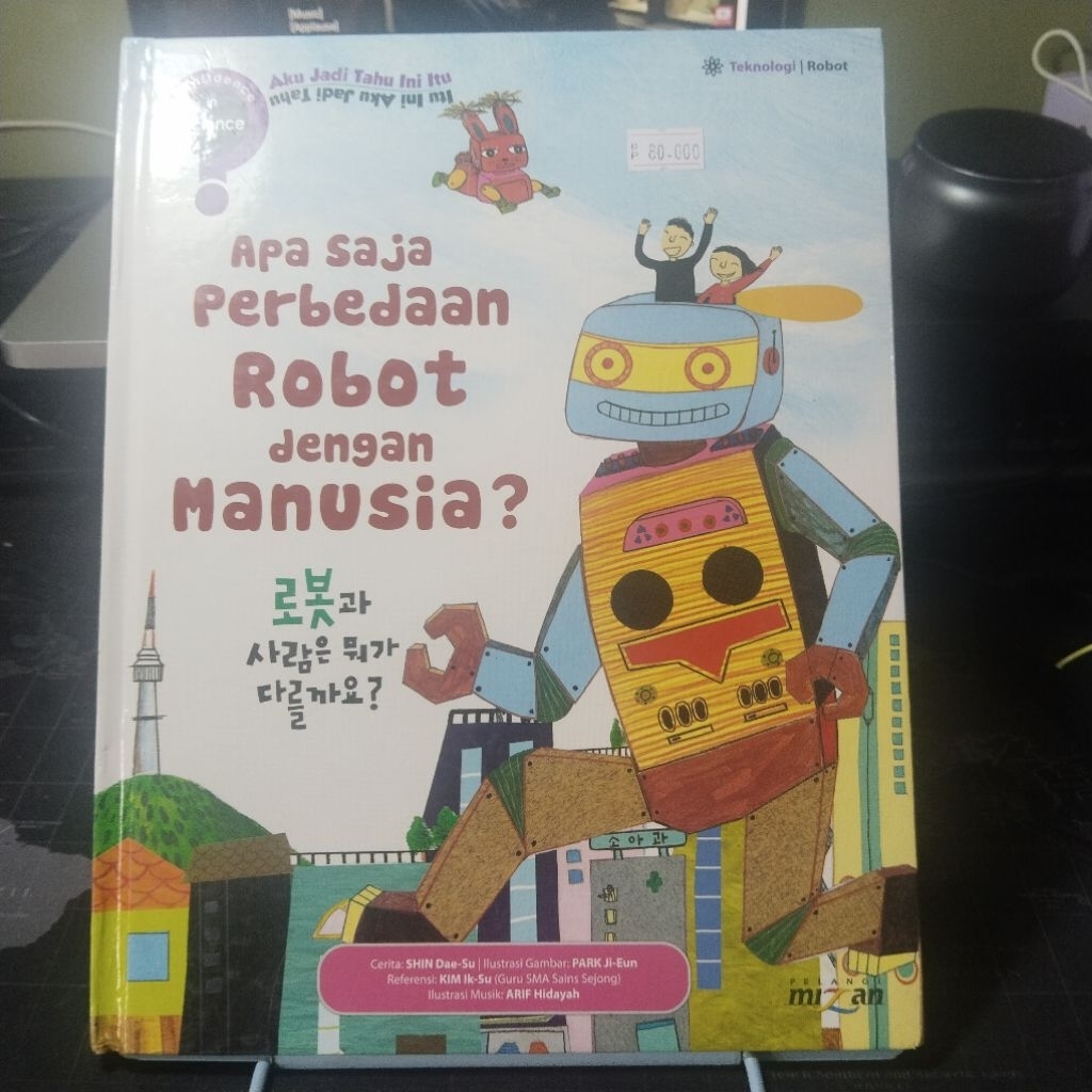 Buku anak Confidence in Science CIS 1 APA SAJA PERBEDAAN ROBOT DENGAN MANUSIA?