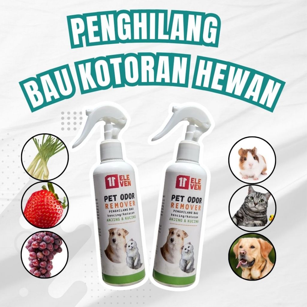Pet odor remover penghilang bau kotoran hewan bau kotoran kucing bau kotoran anjing