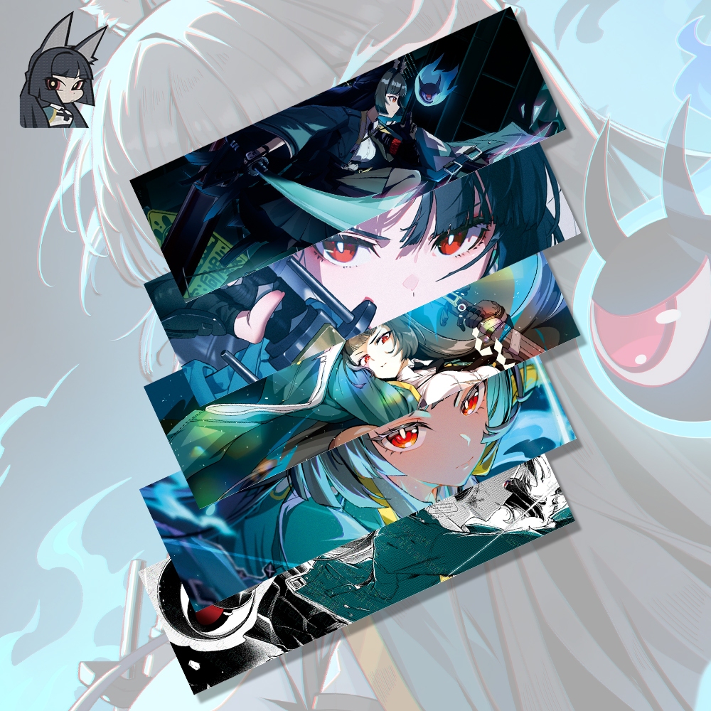 

Stiker Slap Miyabi Zenless Zone Zero - Sticker Vinyl Waterproof - Sticker Anime Slap Miyabi Hoshimi