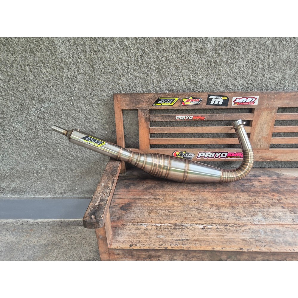 Knalpot SMR RX-King Kolong Phyton Full Stainless