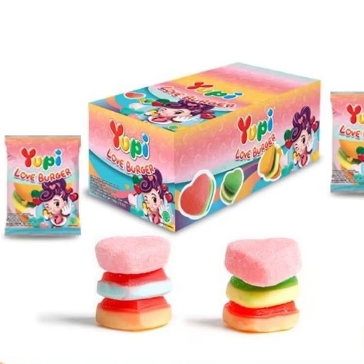 

YUPI Love Burger (12pcs/box)