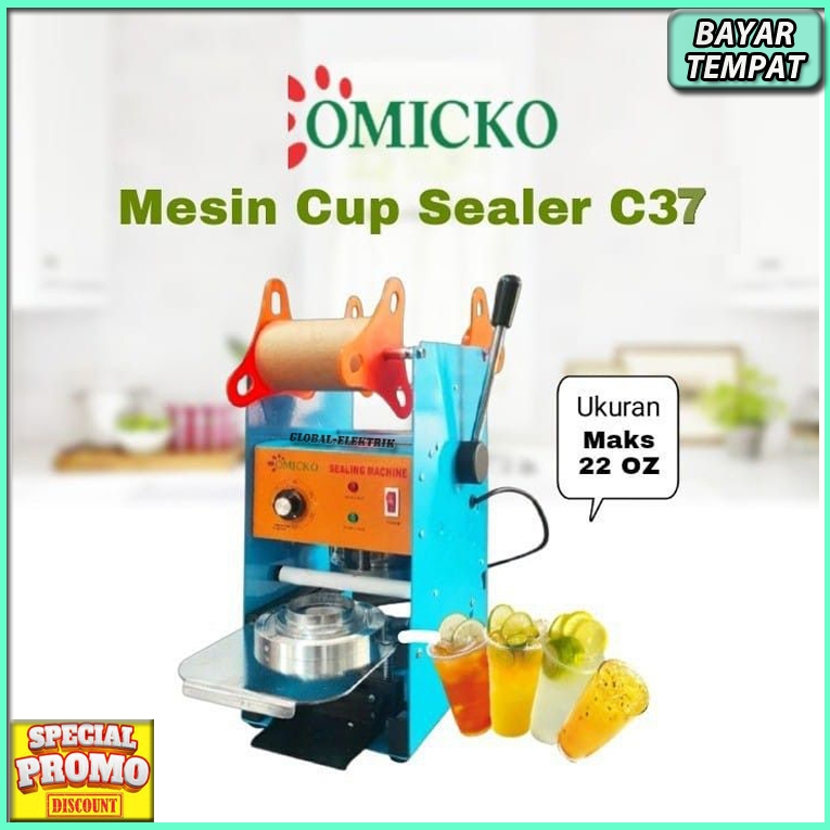 Mesin Press Gelas Minuman Sealer 12oz 14oz 16oz 22oz，cup sealer，cup sealer mesin pres