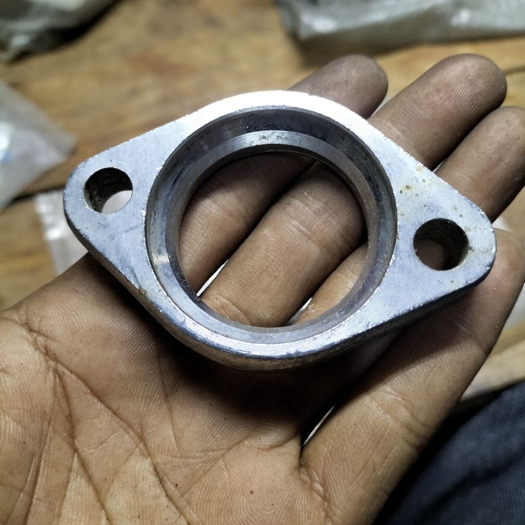 klem knalpot yamaha rx125 twin original nos