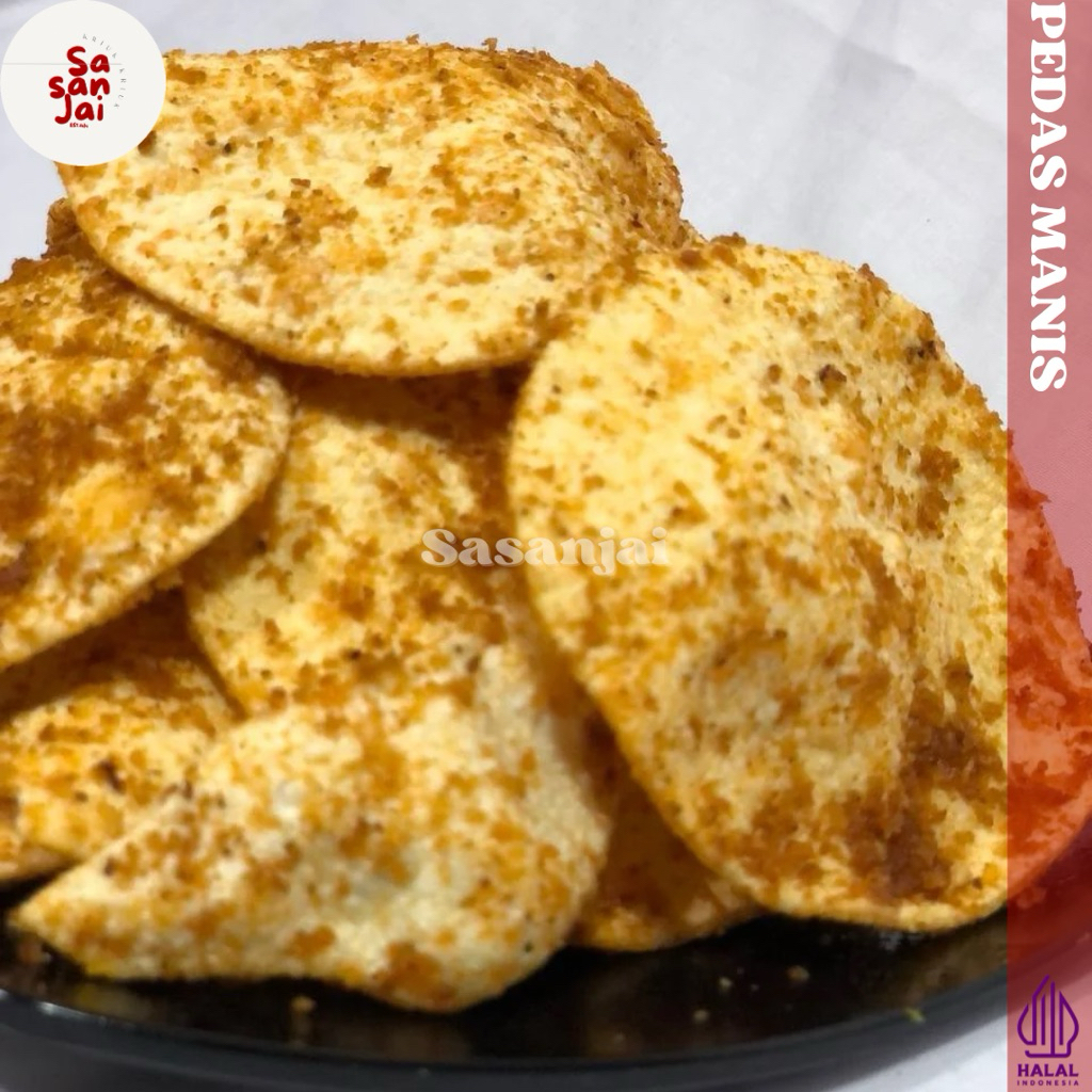 

Keripik Opak Rasa Rendang 250 / 500 gr Oleh-oleh Khas Sumatera Barat Bukittinggi