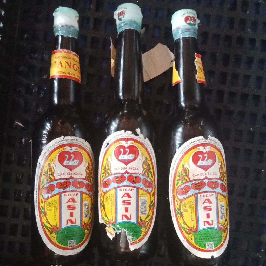 

Kecap asin cap angsa rijek kemasan - 600ml